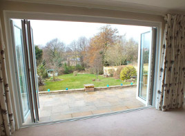 Bifolding Doors Fully Open