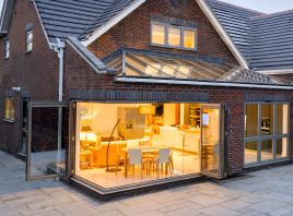 Orangery with Bi-folding Doors